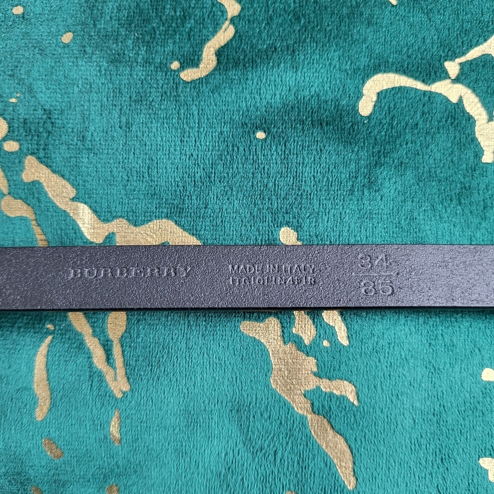 Burberry DarkLeather Belt - Picture 5 of 7